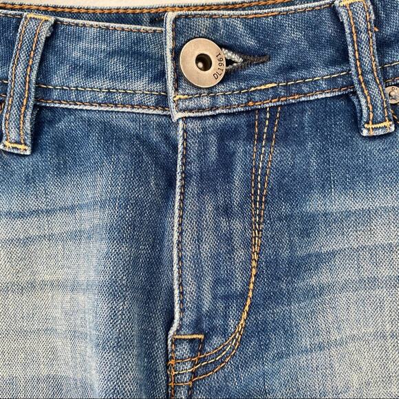 DL1961 Cameron Pin-Up Denim Cut Off Shorts 28 - Picture 4 of 8